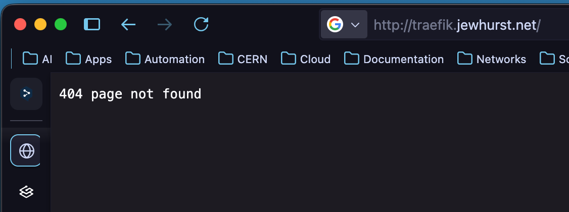 Traefik HTTP Test